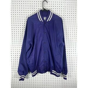 Vintage satin baseball jacket